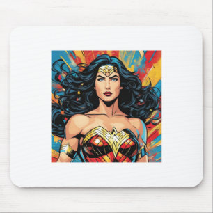 Wunderfrau-Aufkleber Mousepad