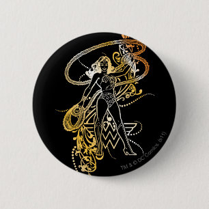 Wundergelber Faden Button