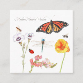 Wunderkarte der Mutter Natur Begleitkarte