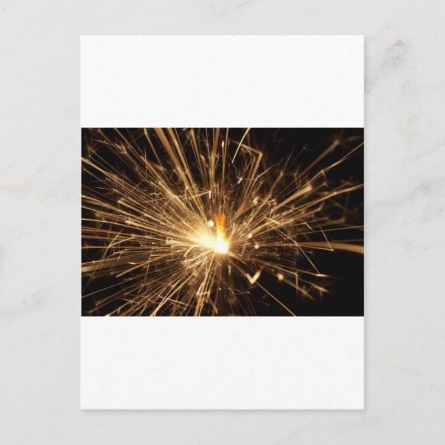 Wunderkerze Postkarte (Vorderseite)