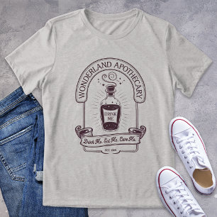 Wunderland Apothekary Logo Booklet Tri-Blend Shirt