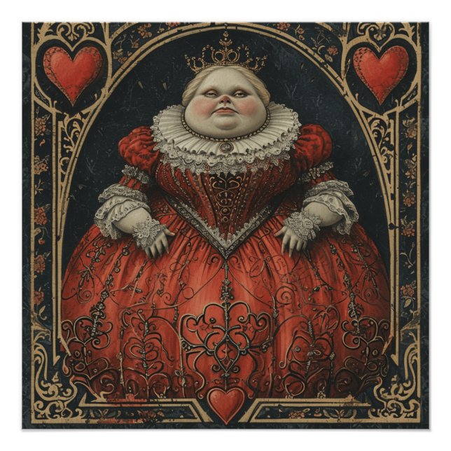 Wunderland Königin des Herzens: Befehl von Crimson Poster (Vorderseite)