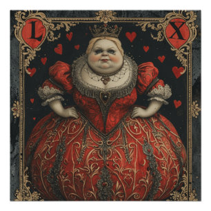 Wunderland Königin des Herzens: Erlass der Majestä Poster