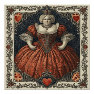 Wunderland Königin des Herzens: Herzkönigin Poster