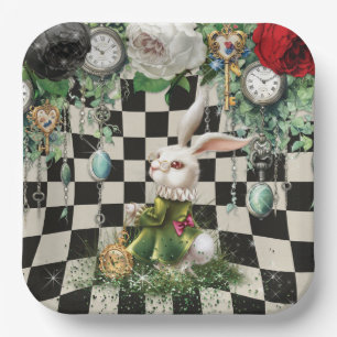 Wunderland-Partyplatte Pappteller
