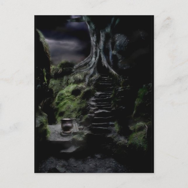 Wunderland Postkarte (Vorderseite)