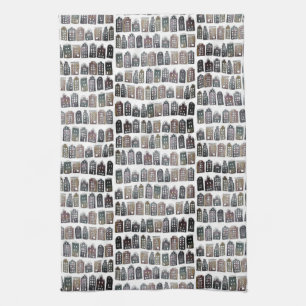 Wunderliche Holländer bringt Geschirrtuch