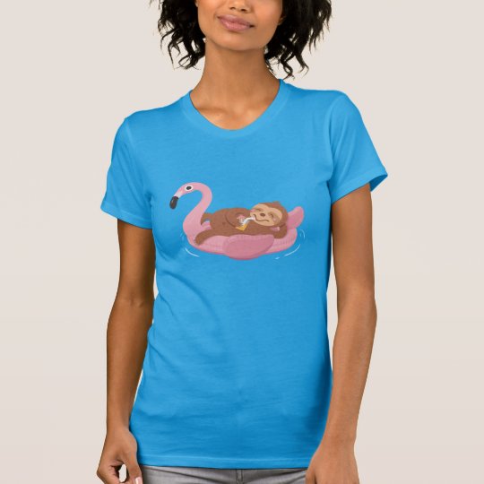 Wunderliche Trägheit auf rosa T-Shirt