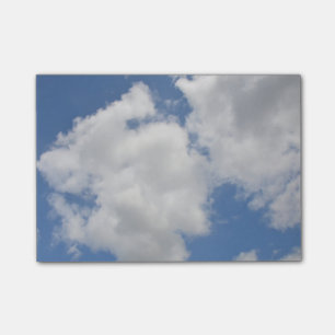 Wunderliche Wolken-Anmerkungen Post-it Klebezettel