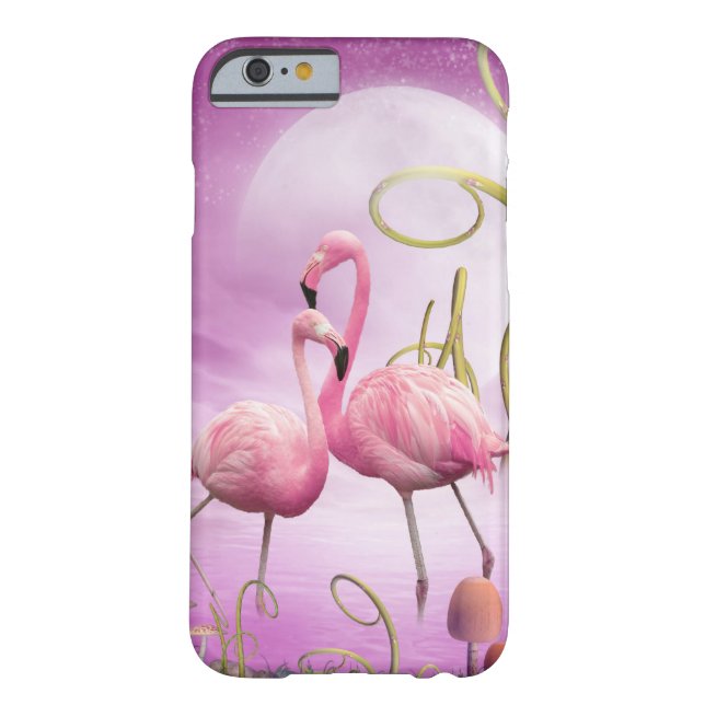 Wunderlicher rosa Flamingos iPhone 6 Fall Case-Mate iPhone Hülle (Rückseite)