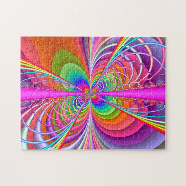 Wunderlicher Schmetterling - Fraktal-Kunst (Horizontal)