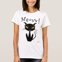 Wunderlicher schwarze KatzeMeow!