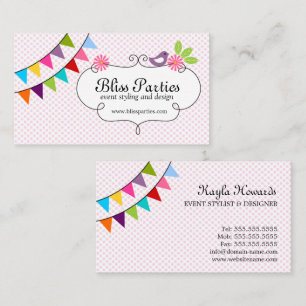 Wunderliches Ereignis-Anreden und Entwurf Visitenkarte