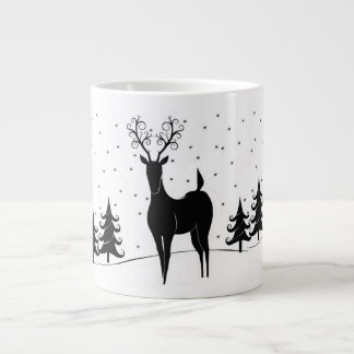 Wunderliches Ren Jumbo-Tasse