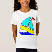 Wunderliches Segelboot