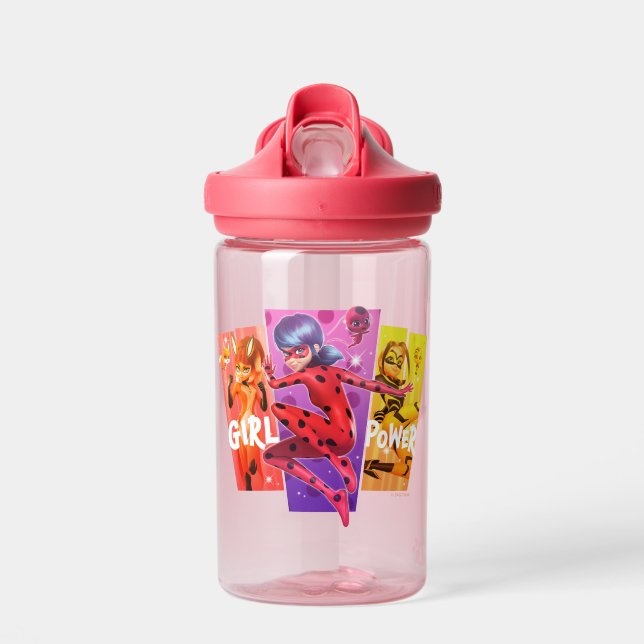 Wundermädchen | Girl-Power Trinkflasche (Vorne)