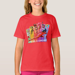 Wundermädchen   Jedes Mädchen ist ein Super-Held T-Shirt