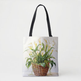 Wunderschön gepflanzte Calla Lily Blume Tasche