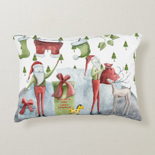 Wunderschön Whimsikisches Weihnachtsdekor Personal Dekokissen