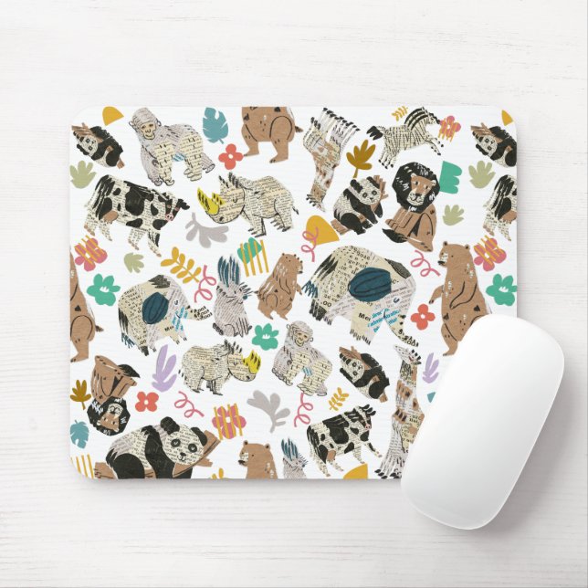 Wunderschön Whimsisch Gerecycelt Art Mousepad (Mit Mouse)