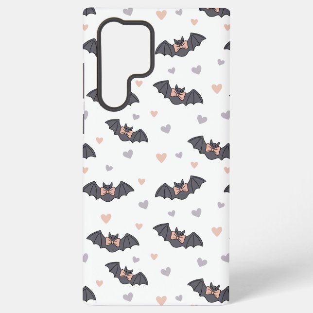 Wunderschöne, aber Niedliche Halloween-Fledermäuse Samsung Galaxy Hülle (Rückseite)