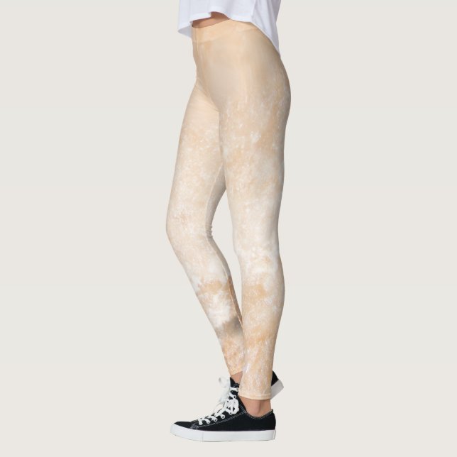 Wunderschöne Aquarelldrucke Leggings (Links)