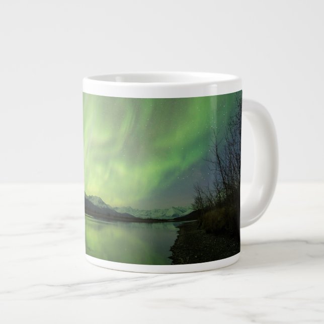 Wunderschöne Aurora Jumbo-Tasse (Vorderseite Rechts)