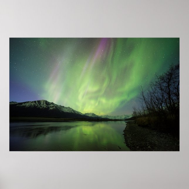 Wunderschöne Aurora Poster (Vorne)