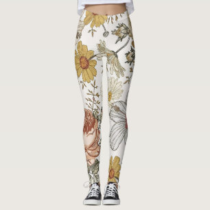 Wunderschöne Blumen Leggings