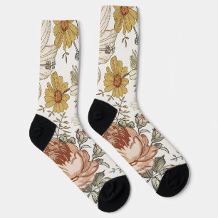 Wunderschöne Blumen Socken