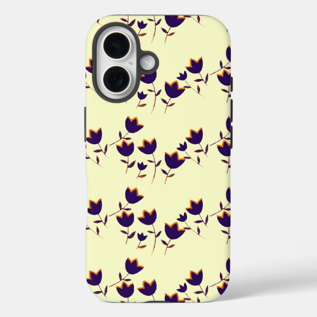 wunderschöne Blumenideen . Blume-Thema iPhone 16 Hülle (Rückseite)