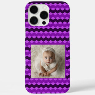 Wunderschöne Brause Geschenke Chevron Muster  iPhone 16 Pro Max Hülle