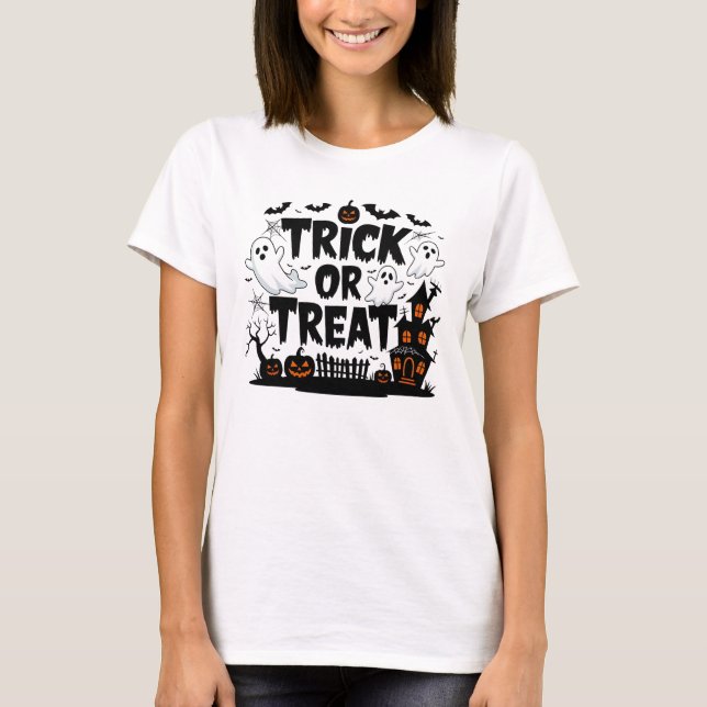 Wunderschöne Dekoration und lustige Halloween-Leck T-Shirt (Vorderseite)