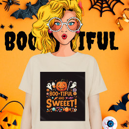 Wunderschöne Familie, die Halloween-Frauen T-Shirt