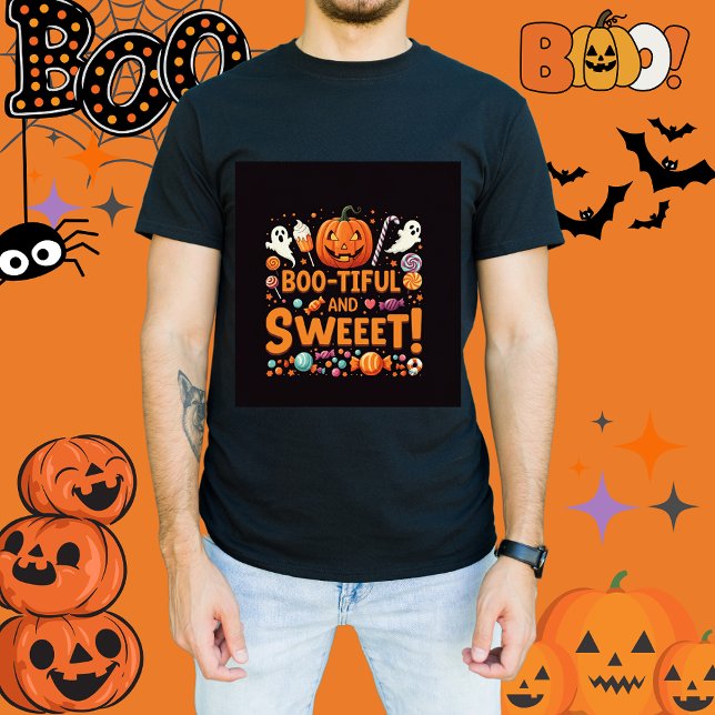 Wunderschöne Familie, die Halloween T - Shirt der  (Boo tiful boo crew, family matching Halloween outfit for fathers )