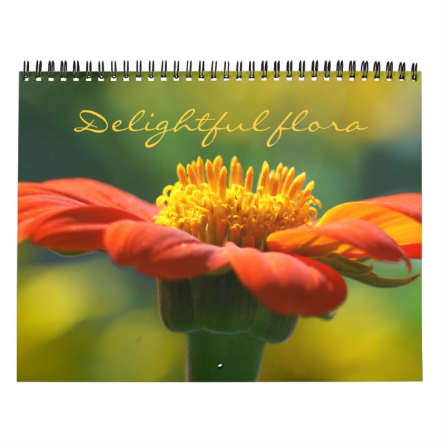 wunderschöne Flora Kalender (Titelbild)