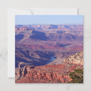 Wunderschöne Grand-Canyon-Arizona-Landschaftsfoto Karte