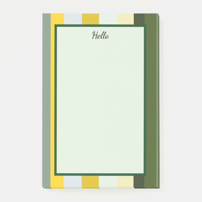 Wunderschöne große Note Post-it Klebezettel (Vorderseite)