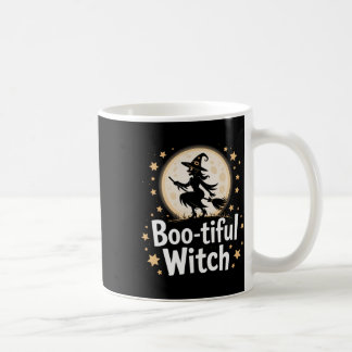 Wunderschöne Hexenmond-Silhouette Halloween 1 Kaffeetasse
