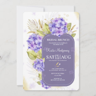 Wunderschöne Hortensie Einladung
