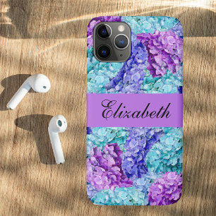 Wunderschöne Hydrangea-Blüten, personalisierbar Case-Mate iPhone Hülle