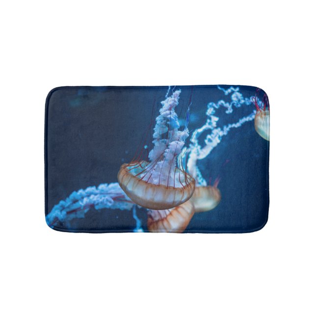 Wunderschöne Jellyfish Badematte (Vorderseite)