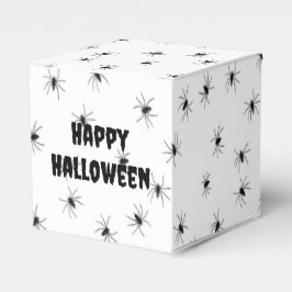 Wunderschöne kleine Spinnen über Halloween Geschenkschachtel