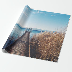 Wunderschöne Landschaft Geschenkpapier