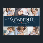 Wunderschöne lebenswert FARBURLAUB Postkarte<br><div class="desc">Feiern Sie die Saison mit dieser modernen und stilvollen Urlaubspostkarte von Berry Berry Sweet. Ebenfalls in flachen Karten und gefalteten Kartenformaten erhältlich. Digitaldatei druckbar unter berryberrysweet.com</div>