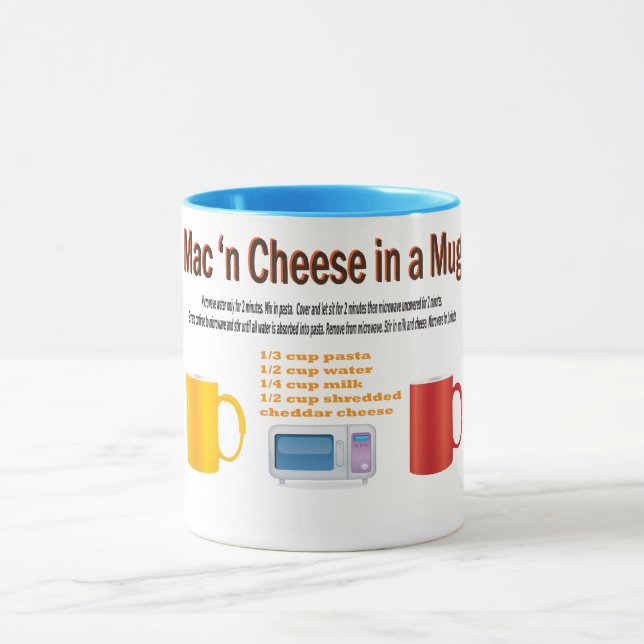 Wunderschöne Macaroni und Käse Phantastisch Recipe Tasse (Zentrum)