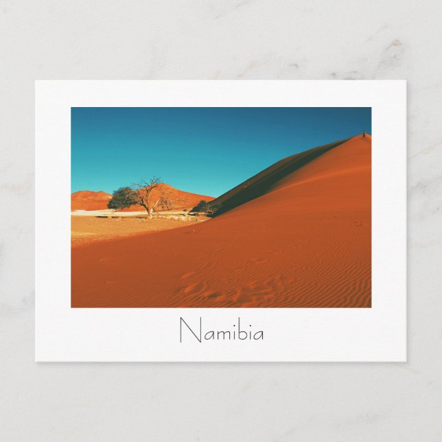 Wunderschöne Namibia Dune Sand View Postkarte (Vorderseite)