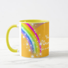 Wunderschöne Orangenröte-Tasse der Grandtochter Tasse
