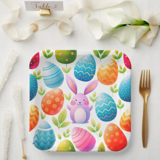 Wunderschöne Ostern-Papierteller Pappteller