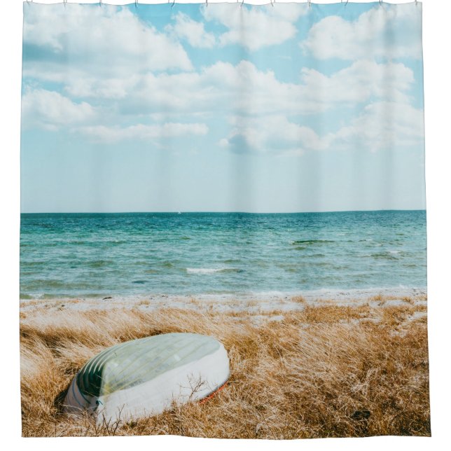 Wunderschöne Seascape Duschvorhang (Vorderseite)